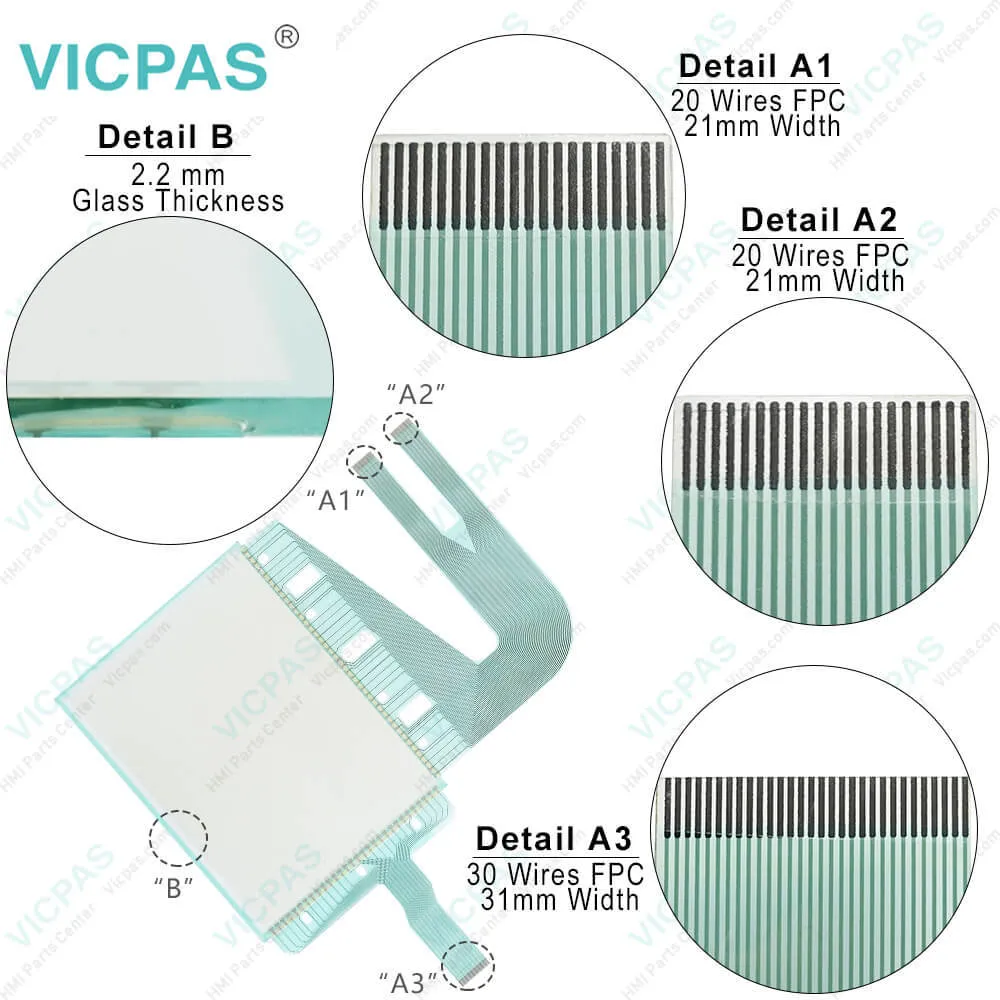 GP2600-TC41-24V GP2600-TC41-24V-M Overlay Touch Membrane