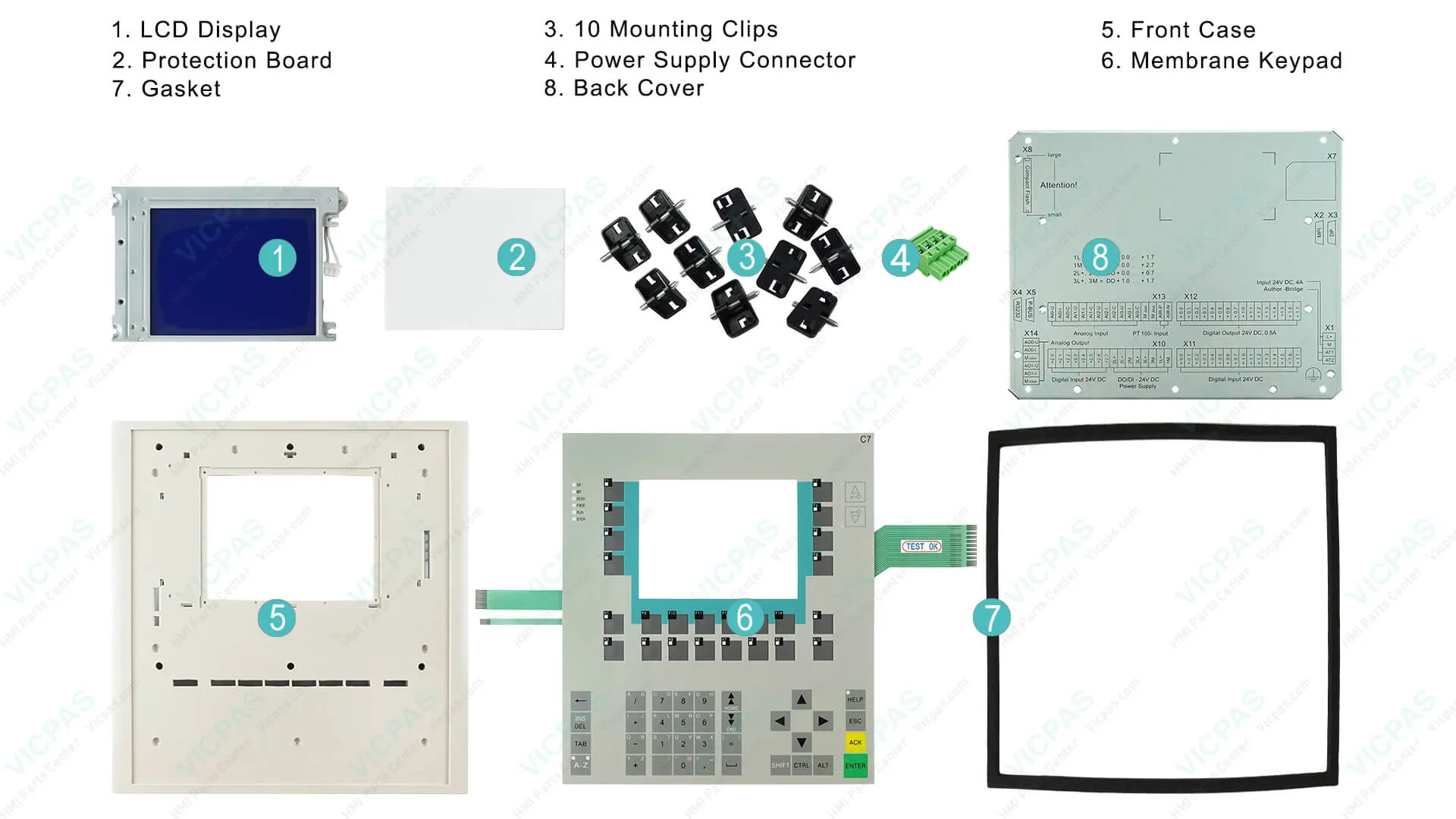 Siemens C7 635 Repair Parts | KernfixS