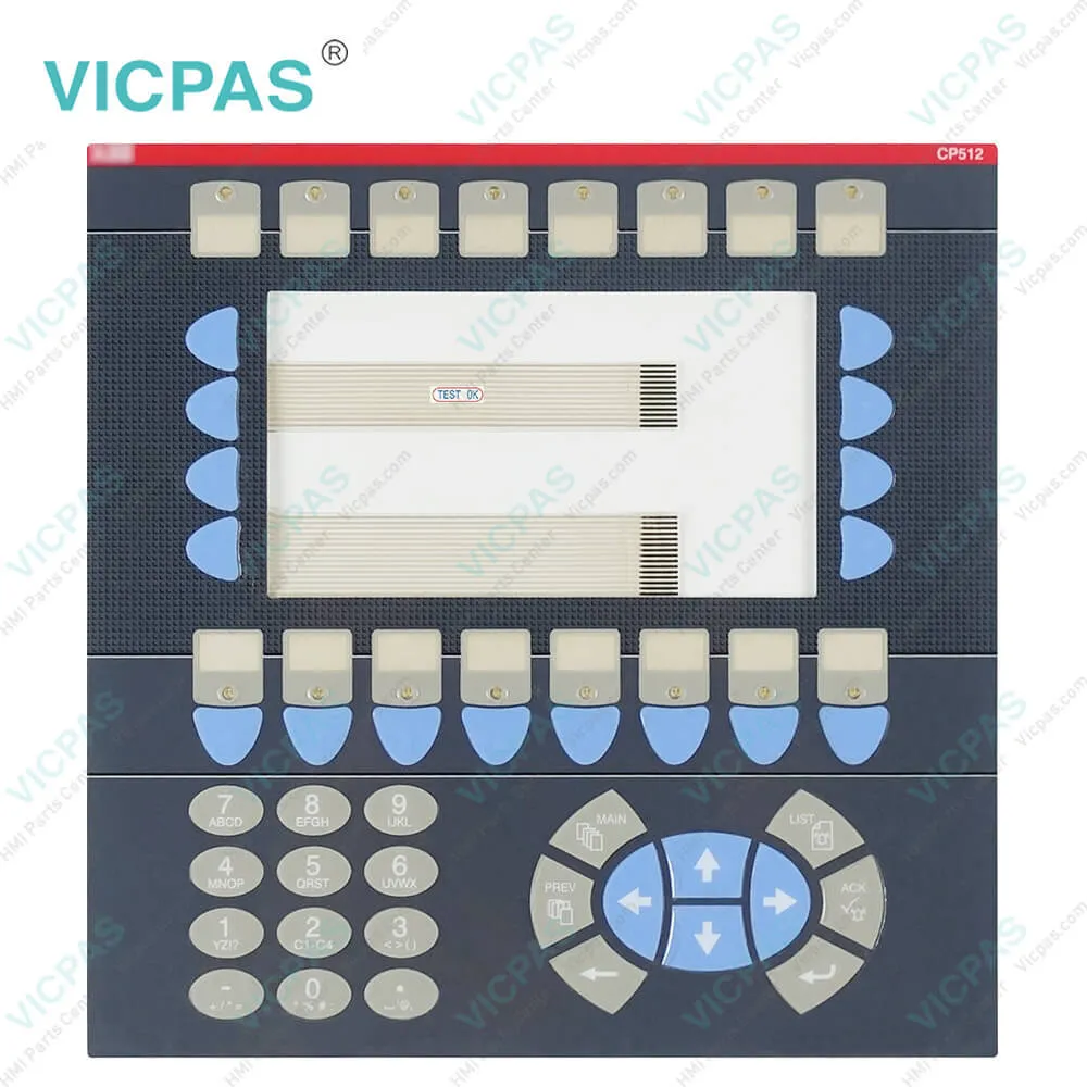 CP512 1SBP260174R1001 5.3'' Membrane Keyboard Repair