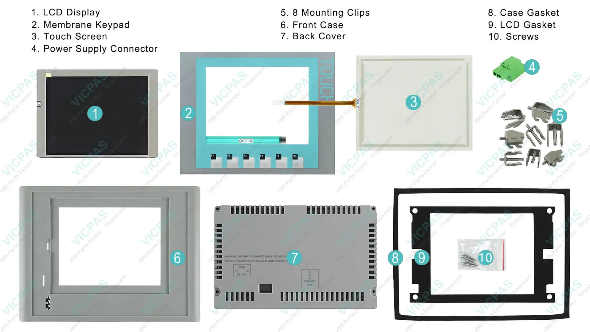 Siemens KTP600 Repair Parts | KernfixS