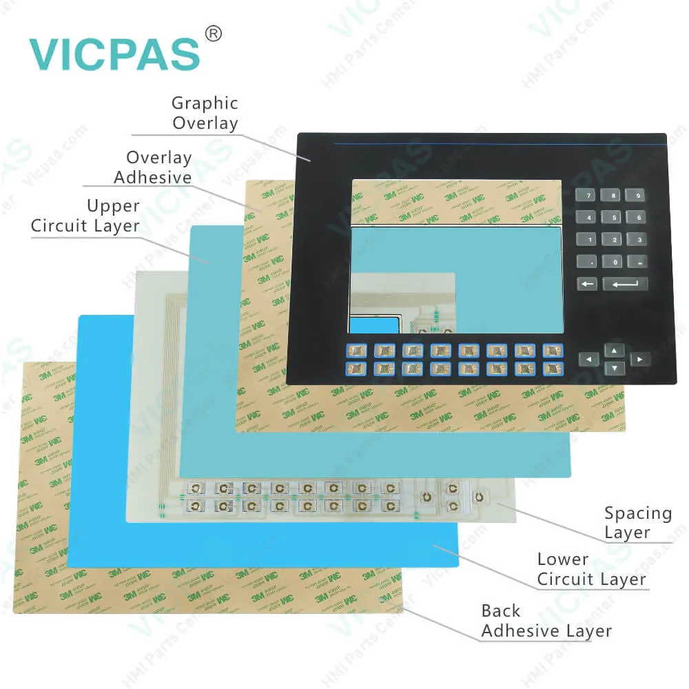 2711-K10C14 PanelView 1000 Membrane Keyboard Keypad