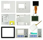 AB Panelview plus 400 Touchscreen Keypad LCD Display plastic case for repair