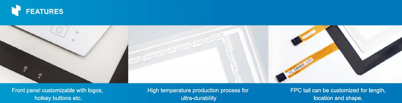 True Flat Resistive Touch Solution