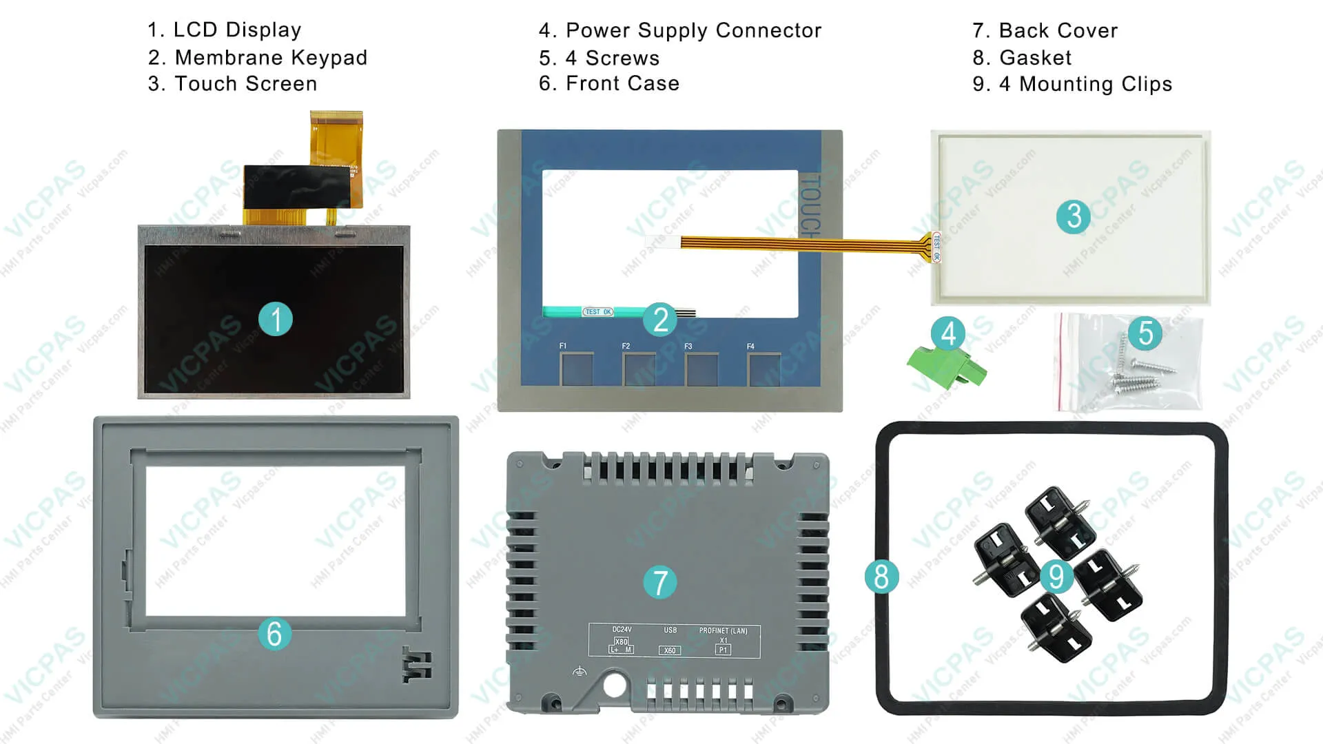 Kernfix promotional banner for Siemens KTP400 parts and repairs