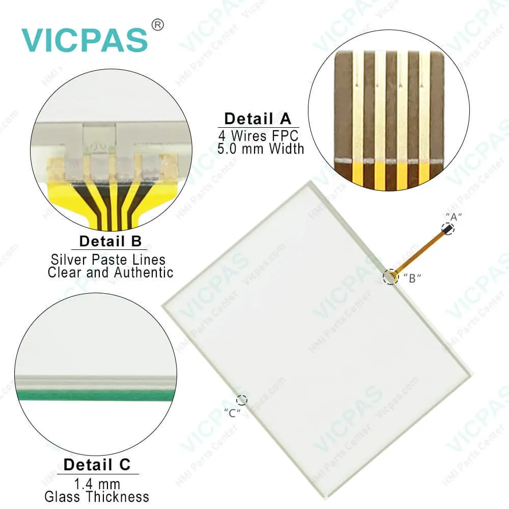 1201-680 B TTI 0516-X123 03-TW Touch Digitizer Glass