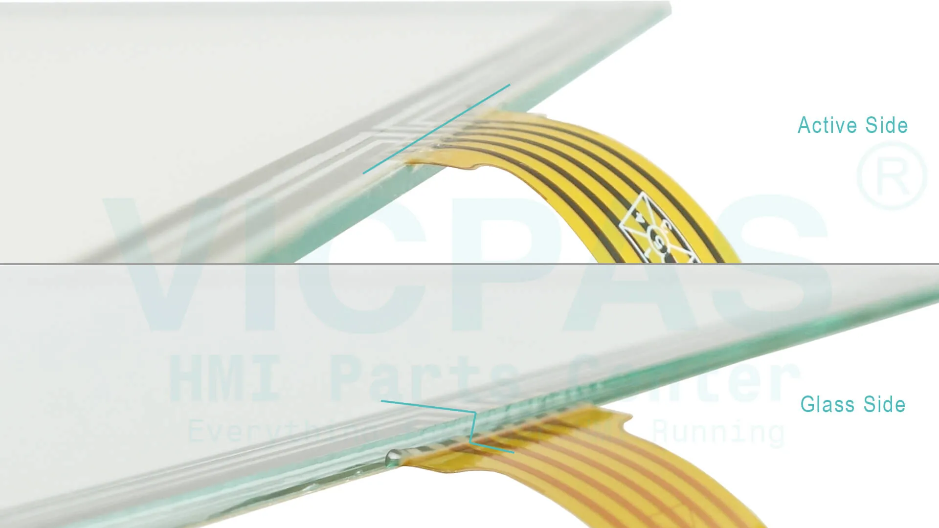 How to identify the Active Side of Resistance Touch Screen (4/5/6/7/8 Wires)?