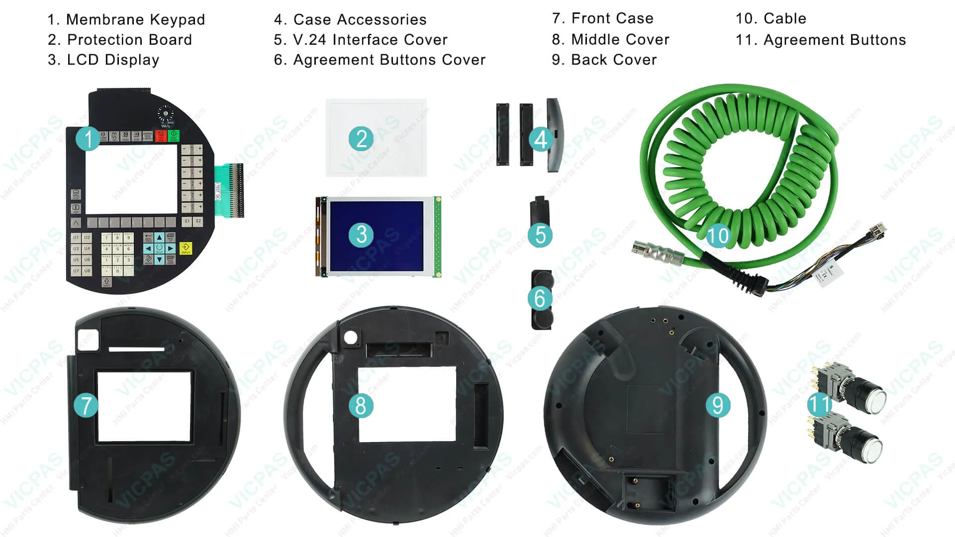 Siemens HT6 HMI Repair Parts | KernfixS