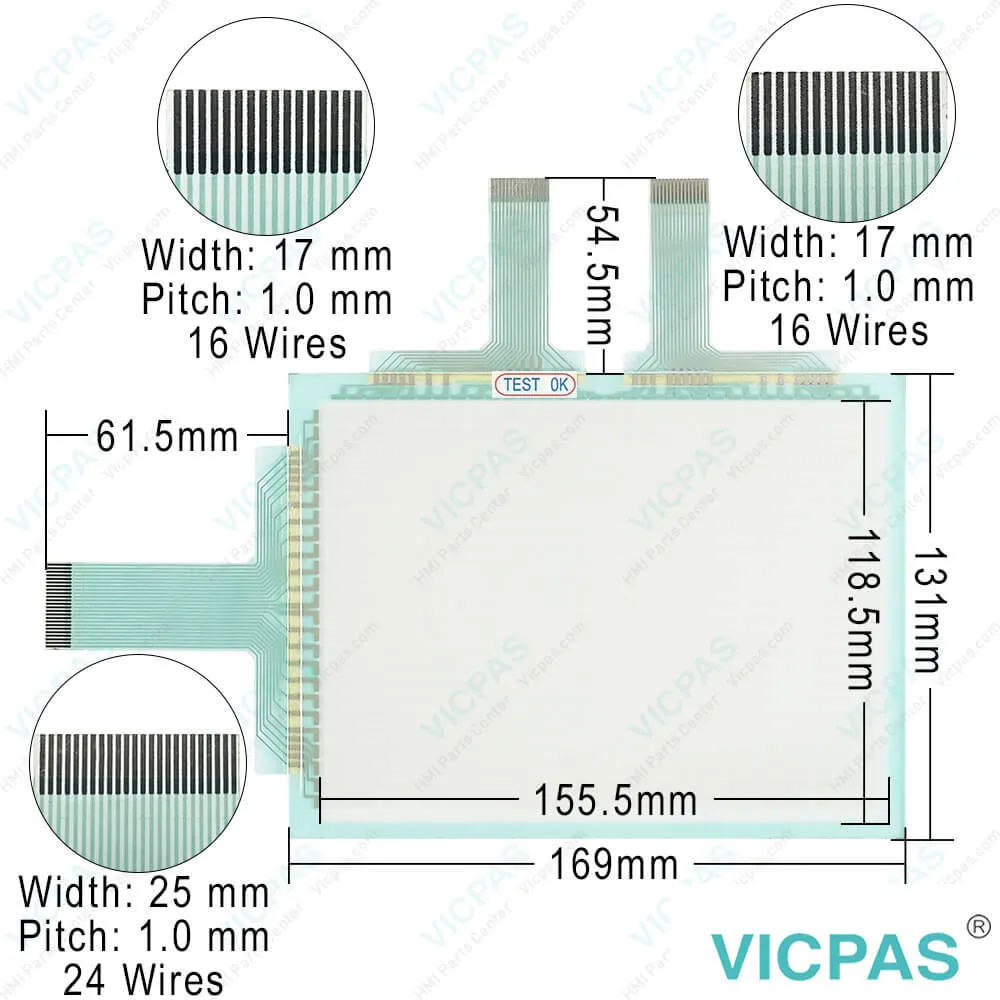 GP2400-TC41-24V GP2400-TC41-24V-M Overlay Touch